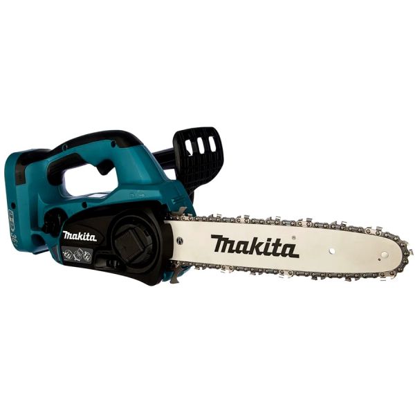 Аккумуляторная цепная пила Makita DUC302RF2 электропитание от двух аккумуляторов 18В