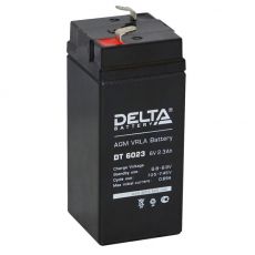 Аккумулятор для ИБП Delta Battery DT 6023 - 2,8А/ч-6V - EN1 зажим (FASTON) универсальная 43x37x75