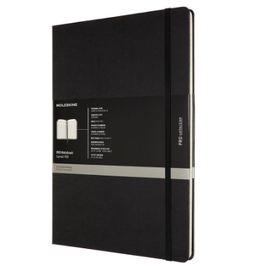 Блокнот Moleskine PROFESSIONAL PROPFNT5HBK 192 л в линейку черный