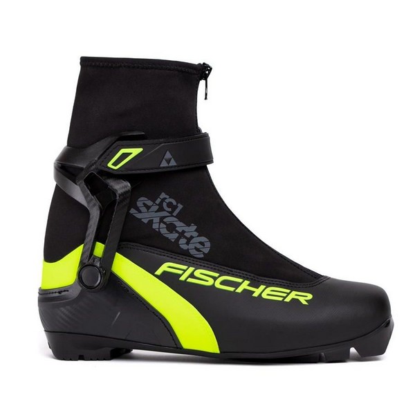 Ботинки для беговых лыж Fischer RC1 Skate S86022 черный/желтый 38 р.