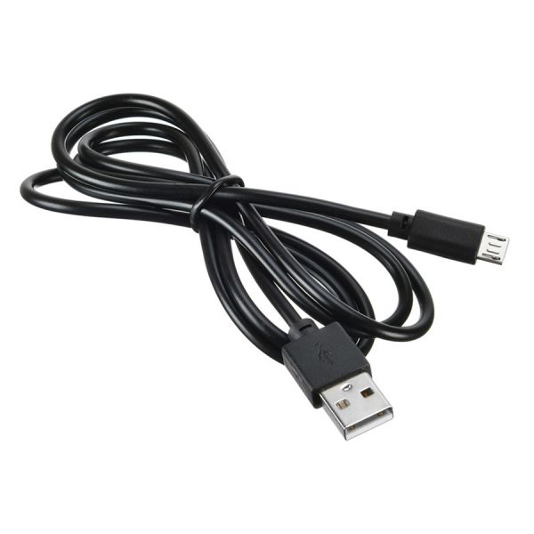 Кабель Digma MICROUSB-1.2M-BLK USB (m)-micro USB черный 1,2м