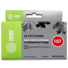 Картридж для принтера и МФУ Cactus CS-PFI107MBK