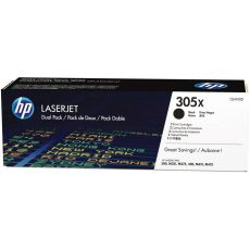 Картридж для принтера и МФУ HP 305X черный, [CE410XD]