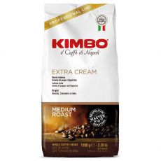 Кофе зерновой KIMBO Extra Cream обжарка средняя 1 шт 1 кг