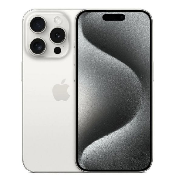 Мобильный телефон Apple iPhone 15 Pro 2023 iOS /256 Гб белый титан MTQ93CH/A