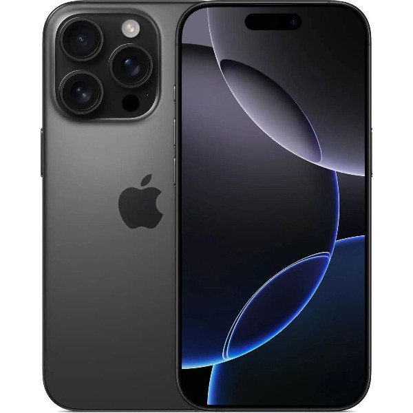 Мобильный телефон Apple iPhone 16 Pro 2024 iOS 8/256 Гб черный титан MYN03J/A