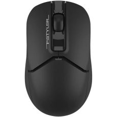 Мышь A4Tech Fstyler FB12S оптическая, беспроводная, USB/Bluetooth, черный [fb12s usb black]