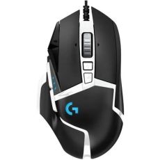 Мышь Logitech G502 SE HERO лазерная, проводная, USB, черный и белый [910-005732]