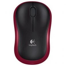 Мышь Logitech M185 оптическая, беспроводная, USB 1.1, черный/серый [910-002252]