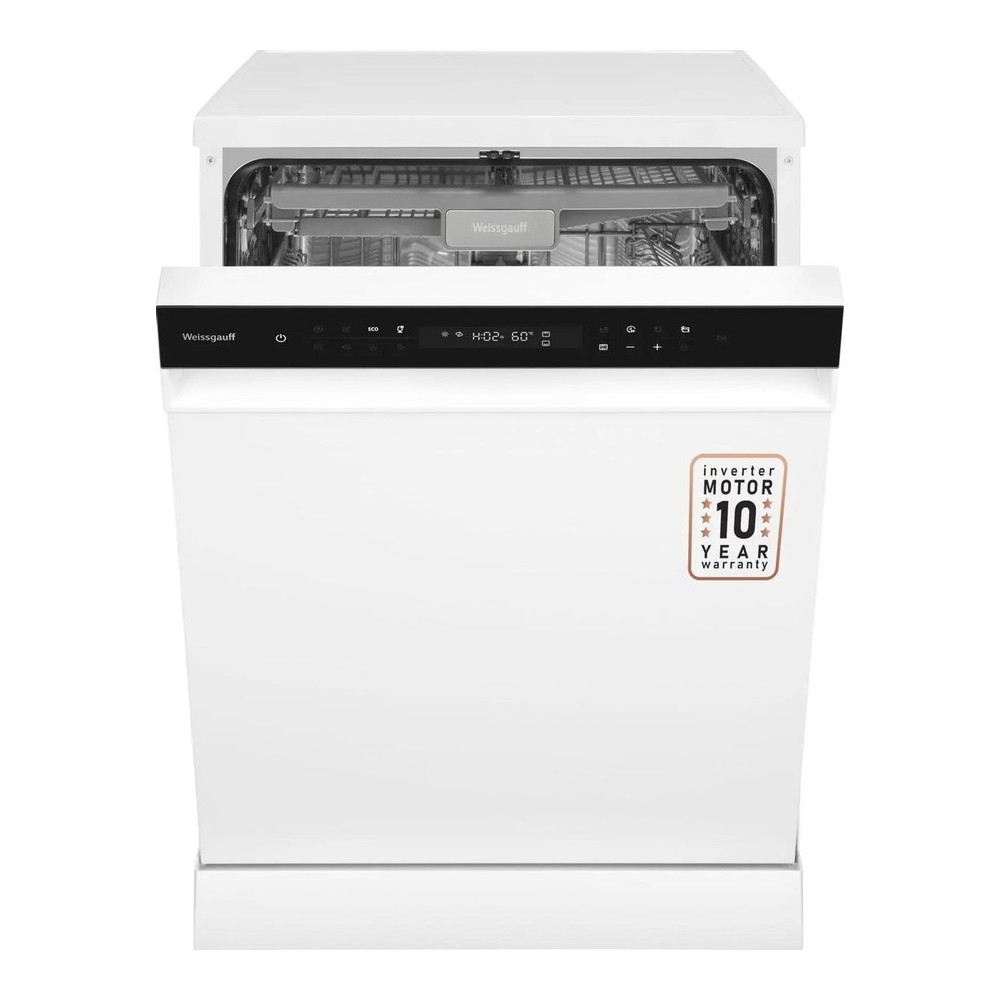 Посудомоечная машина Weissgauff DW 6038 Inverter Touch полноразмерная, белый