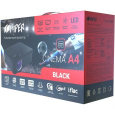 Проектор HIPER Cinema A4 черный