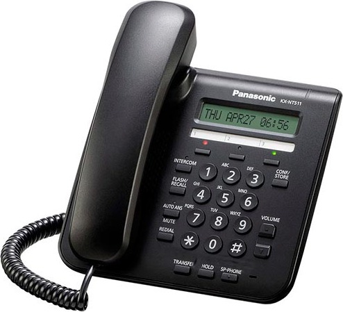 SIP-телефон Panasonic KX-NT511ARUB