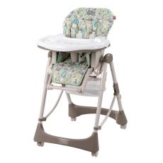 Стульчик для кормления Happy Baby Kevin New Beige металл/пластик/ткань бежевый/белый (от 6 мес до 3 лет)