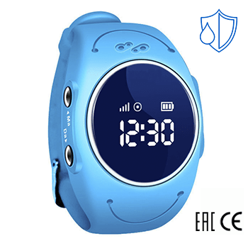 Умные часы Smart Baby Watch W8 голубой