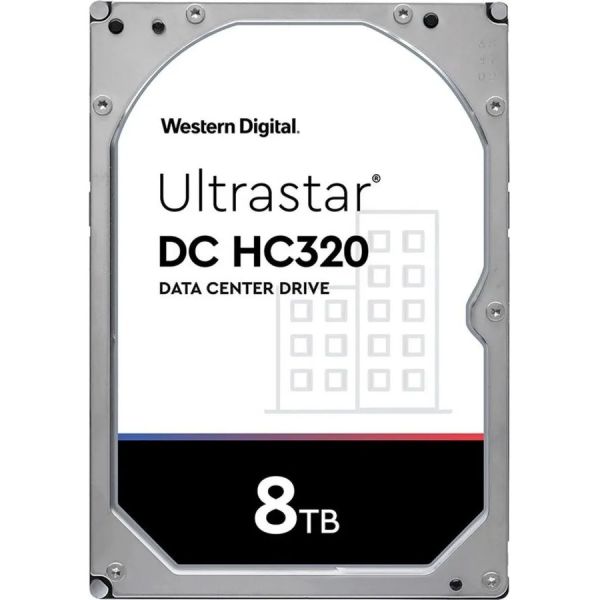 Жесткий диск Western Digital Ultrastar DC HC320 HUS728T8TAL5204, 8192 Гб, HDD 3.5 